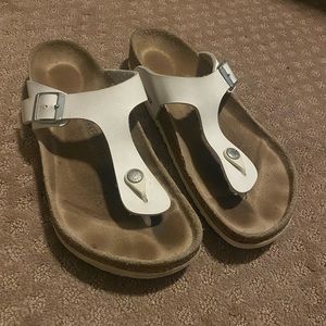 White Birkenstocks